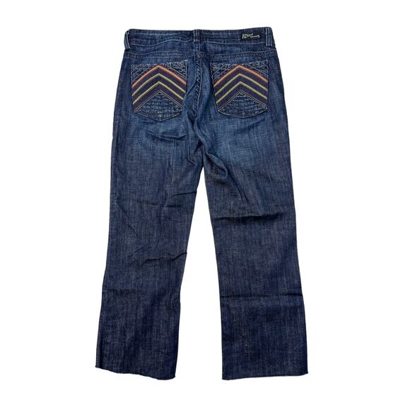 Citizens of Humanity COH Womens Arrowhead Flare Trouser Fit Jeans Raw Cut Hem 24 - Picture 2 of 9